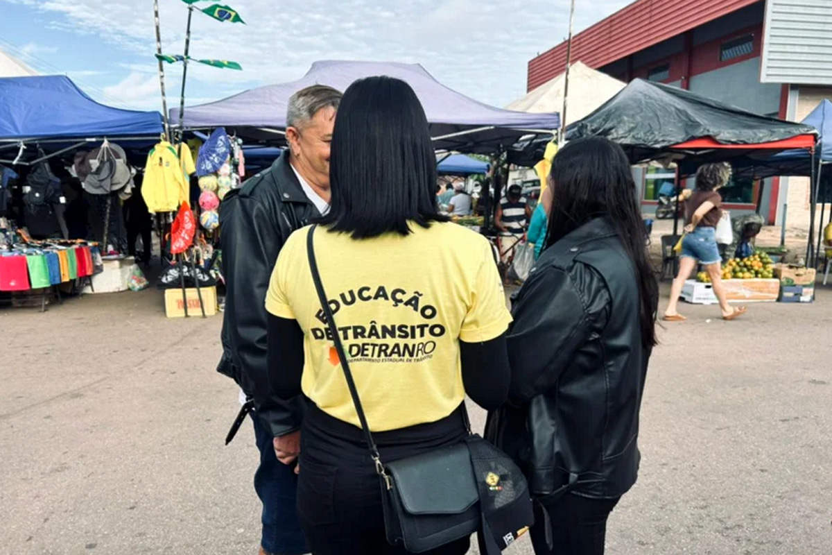 Pesquisa de campo do Detran-RO avalia alcance e conscientização do Maio Amarelo