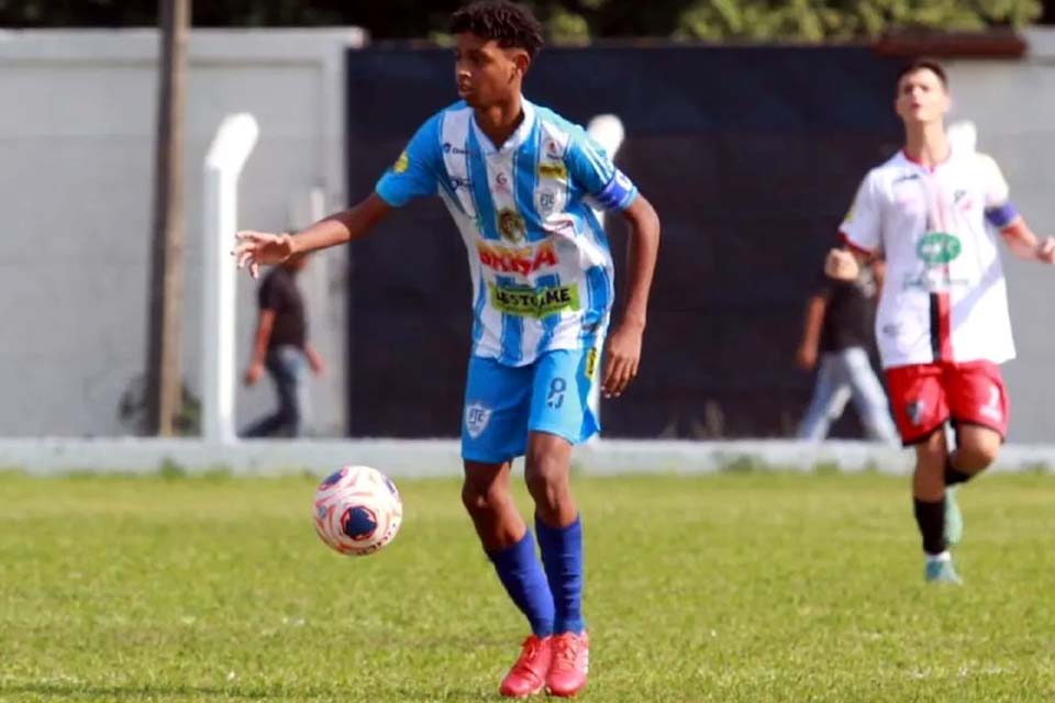 Joia, rondoniense passa por avaliações no futebol paulista