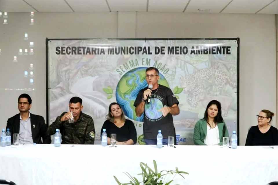 Semana do Meio Ambiente 2025 é aberta oficialmente em Vilhena com palestra sobre sustentabilidade
