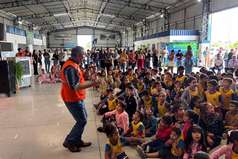 Defesa Civil Municipal integra atividades da 3ª Feira de Conscientização e Prevenção Contra as Queimadas