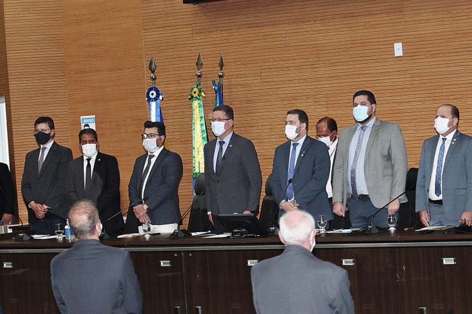 Ações do Governo de Rondônia que promoveram desenvolvimento do Estado foram destacadas na abertura do ano legislativo