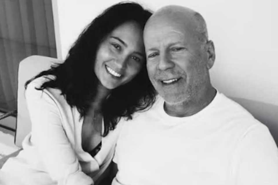 “Isso é uma bênção e uma maldição”, diz esposa de Bruce Willis sobre diagnóstico