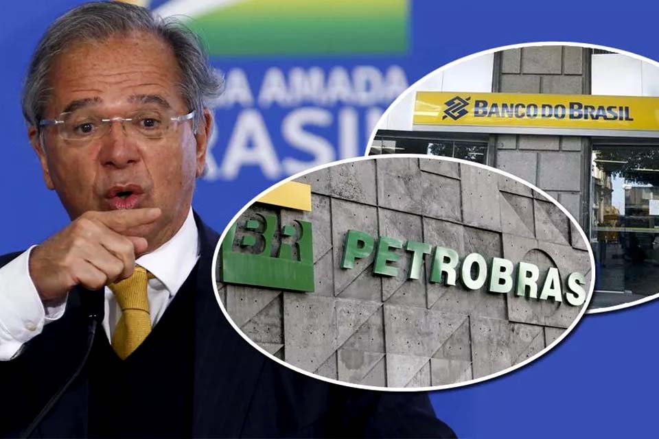 Guedes defende Petrobras e Banco do Brasil na 'fila' de privatizações dos próximos anos