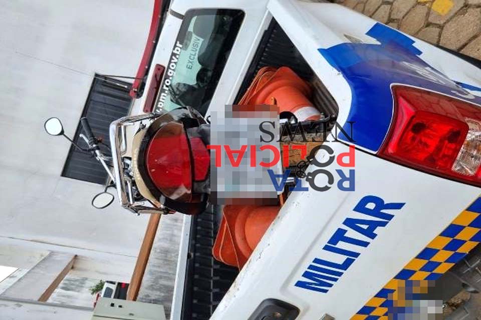 Motociclista é preso após fuga alucinada pelas ruas e bairros de Vilhena