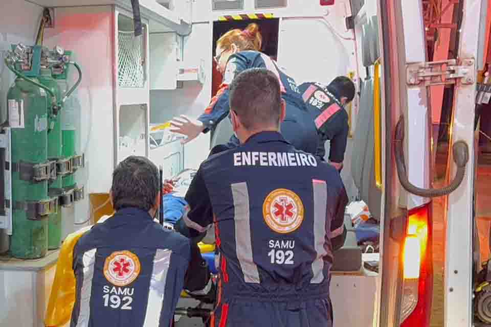 Homem é socorrido em estado grave após ser espancado por grupo criminoso