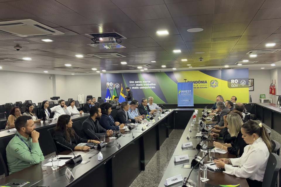 Encontro com cônsul da Itália visa expansão de negócios entre Rondônia e o mercado europeu