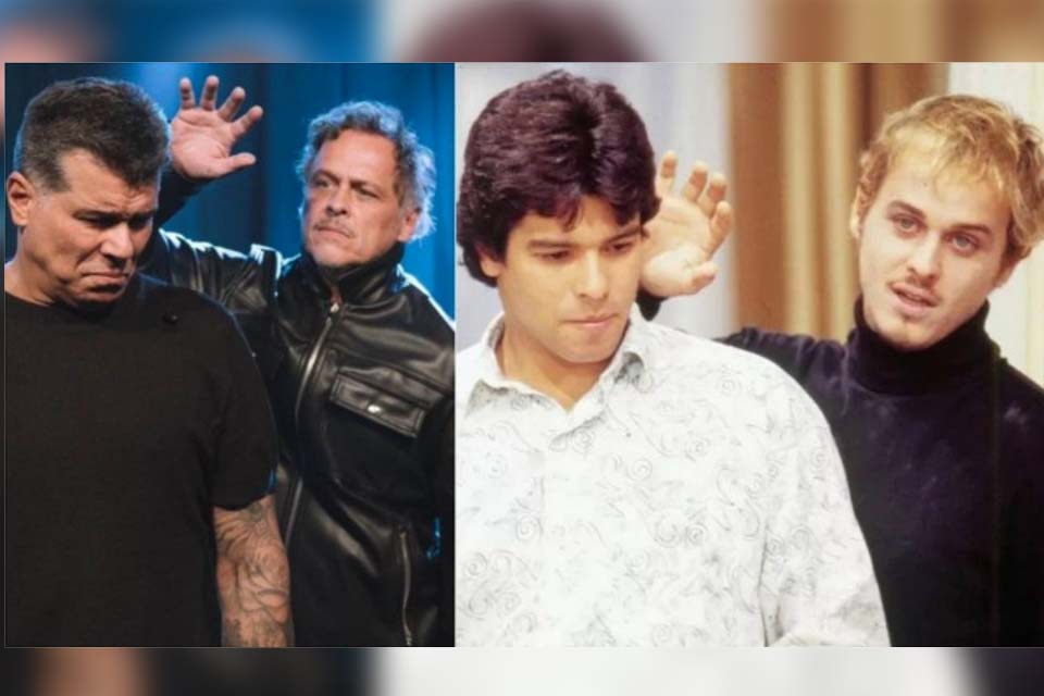 Maurício Mattar e Guilherme Fontes recriam cena icônica de A Viagem