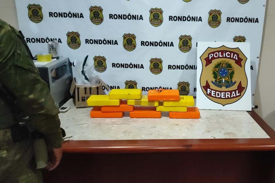 Forças de segurança apreendem 10 tabletes de cocaína durante a Operação