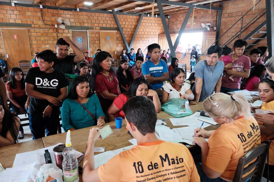 Semasf realiza ação itinerante do CadÚnico com povo indígena