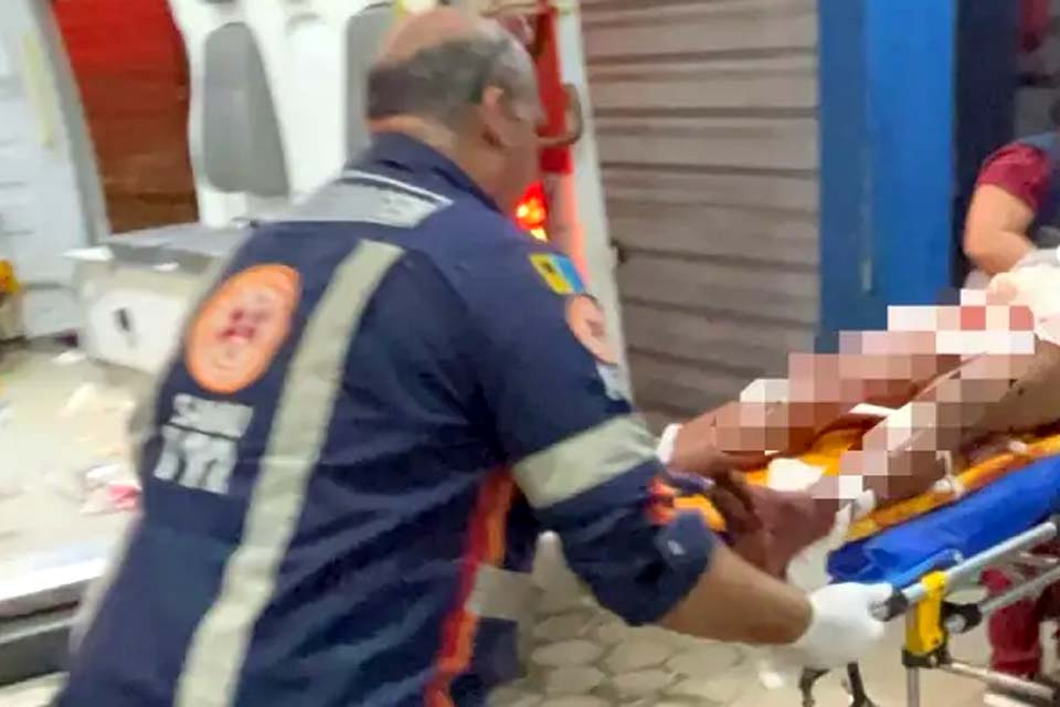 Homem é atacado com vários tiros na zona leste da capital