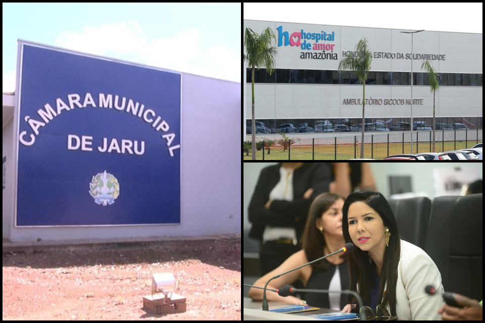 Câmara de Jaru tem mais vereadores que a de Ariquemes; Agevisa investiga Hospital do Amor; e Cristine Lopes é o nome do PP