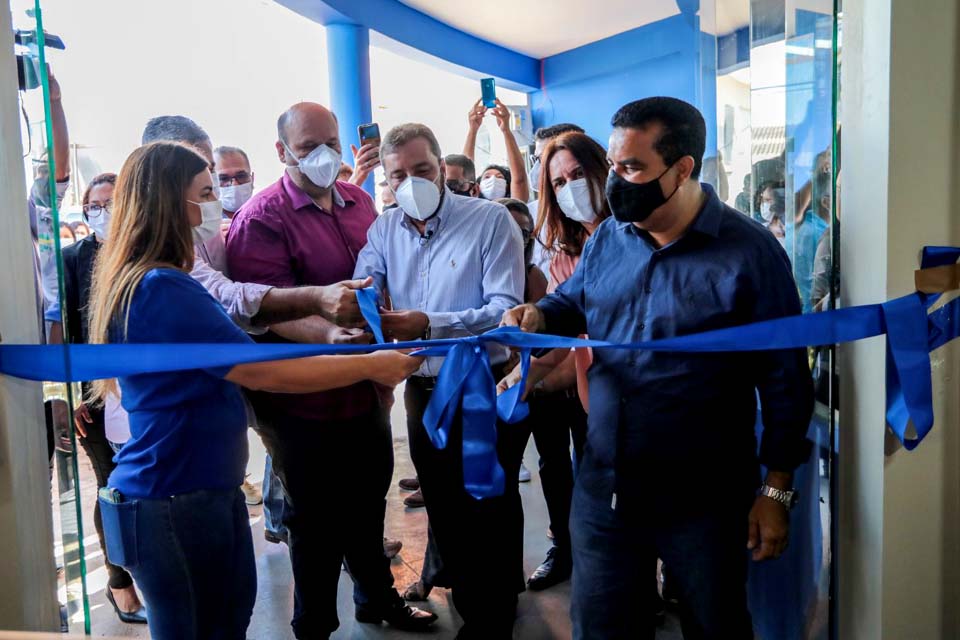 Prefeito Hildon Chaves reinaugura Unidade de Saúde da Família do Aponiã; foram investidos cerca de R$ 180 mil na reforma 