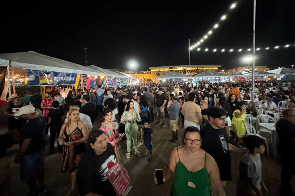 Festa Às Nações encerra com sucesso e reúne milhares de visitantes no Parque da Cidade