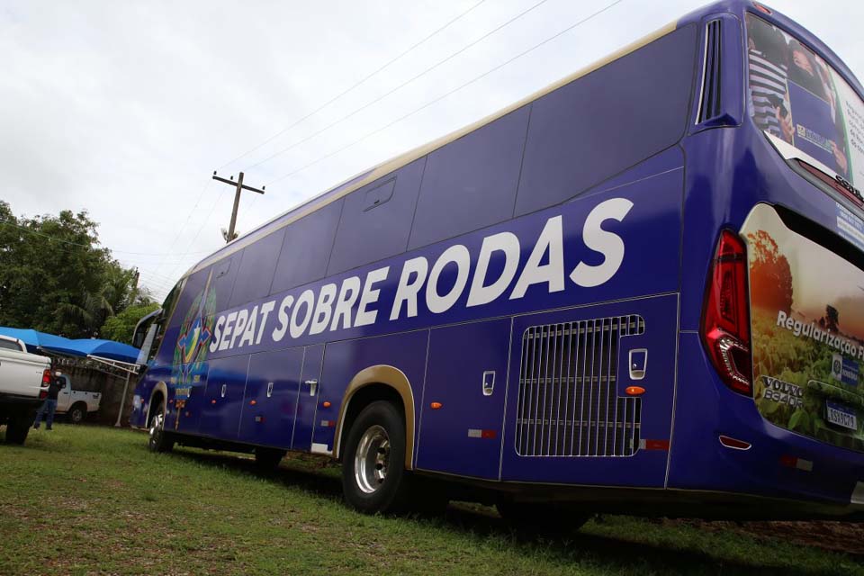 Unidade móvel da Sepat estará realizando cadastro socioeconômico nos bairros Mariana e São Francisco