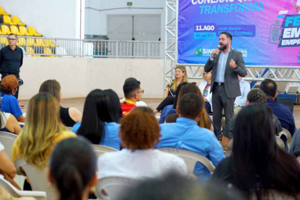 Semtel realiza alinhamento com empresários para o maior feirão de empregos da história de Porto Velho