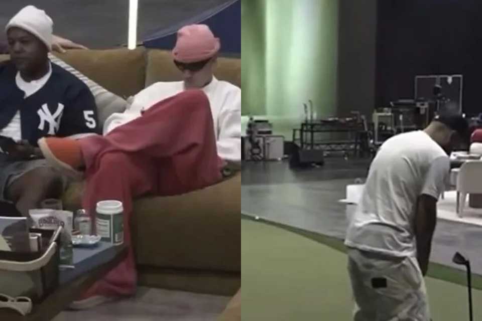 Justin Bieber assiste a pegadinhas do Silvio Santos e diverte fãs brasileiros em live