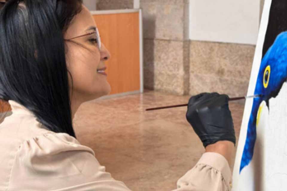 Participação de artista rondoniense é destaque em vitrine internacional de arte, em Lisboa, com apoio do governo de RO