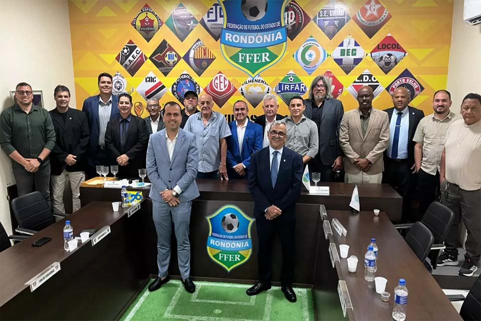 Federação de Futebol de Rondônia empossa nova gestão para o quadriênio 2026/30