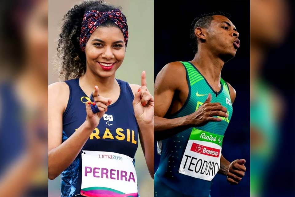 Os irmãos Kesley e Kétila Teodoro rumo a Tóquio em 2021