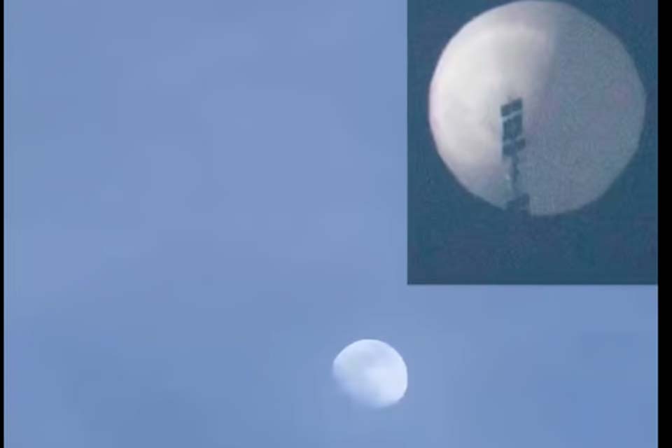 Taiwan detecta oito balões de observação chineses no seu espaço aéreo 