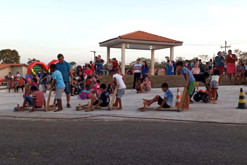 Secretaria Municipal de Esportes e Cultura realiza Rua de Lazer no Residencial Primavera