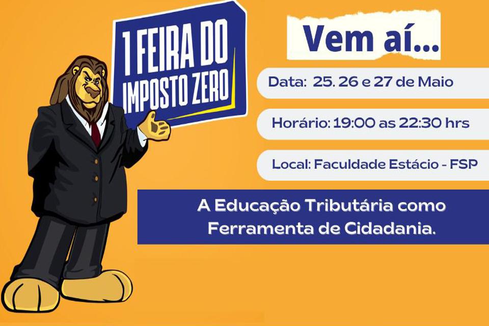 Prefeitura de Rolim de Moura participará da 1.ª Feira do Imposto Zero do curso de direito da faculdade Estácio