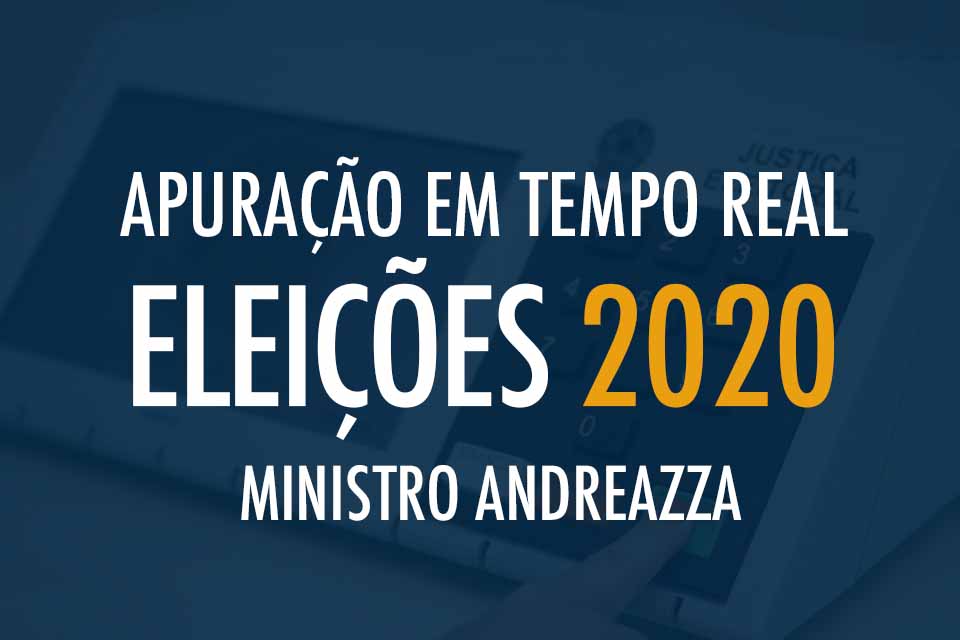 Tempo Real - Apuração das Eleições 2020 em Ministro Andreazza
