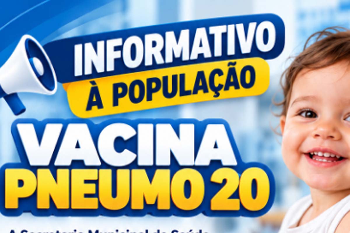 Prefeitura e Rolim de Moura informa população sobre vacina Peneumo 20