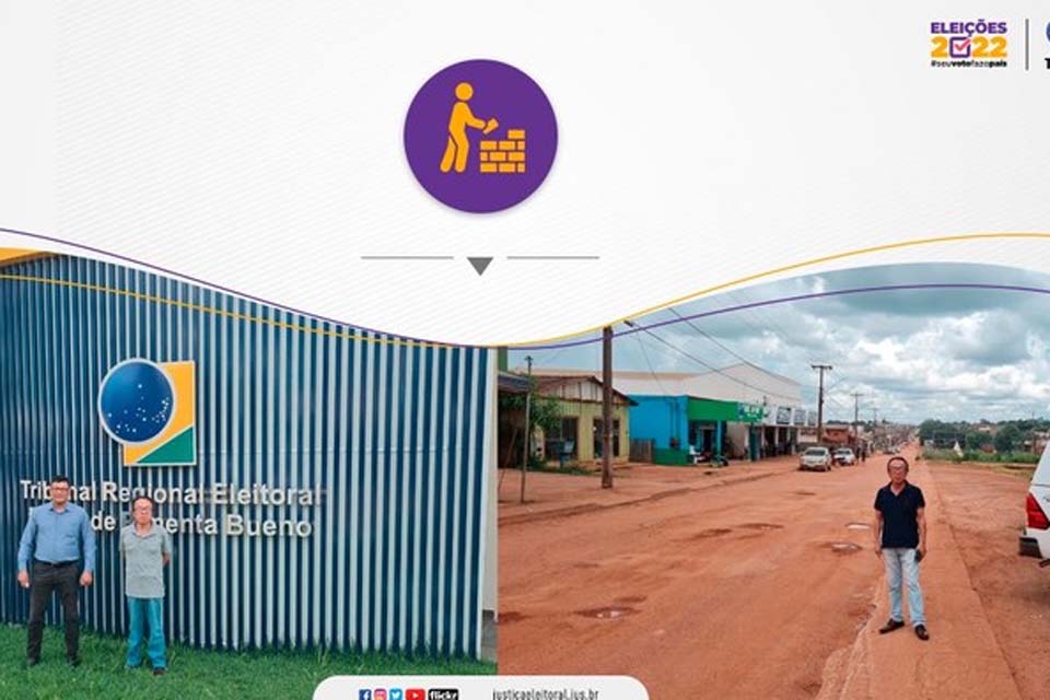 Presidente do TRE-RO realiza visitas a obras de cartórios eleitorais do interior do estado e a Distrito de Porto Velho