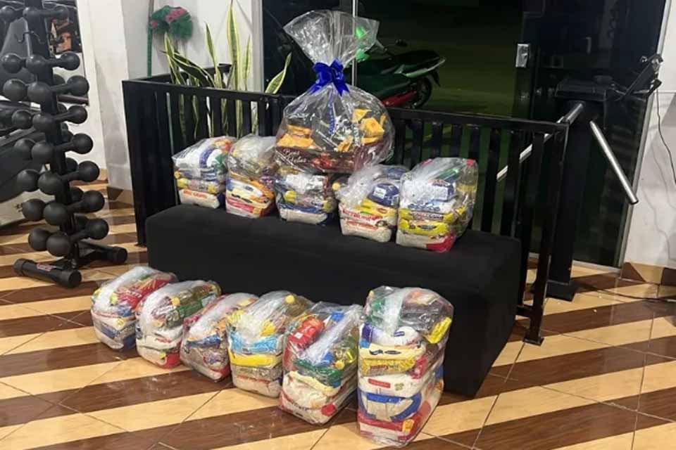 Academia Trainner Fit arrecada alimentos e promove o “Natal Solidário” em Espigão do Oeste