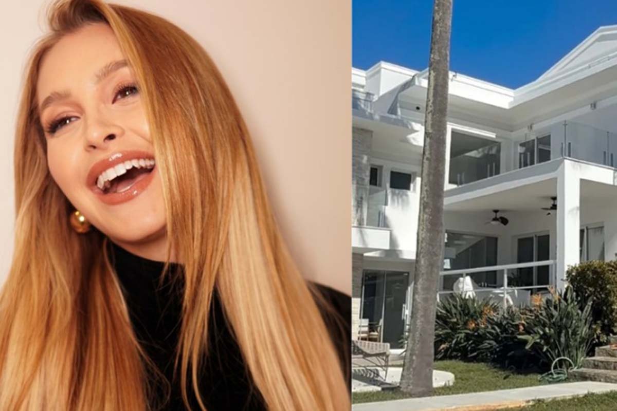 Carla Diaz vive em mansão luxuosa de 2 mil m² em São Paulo