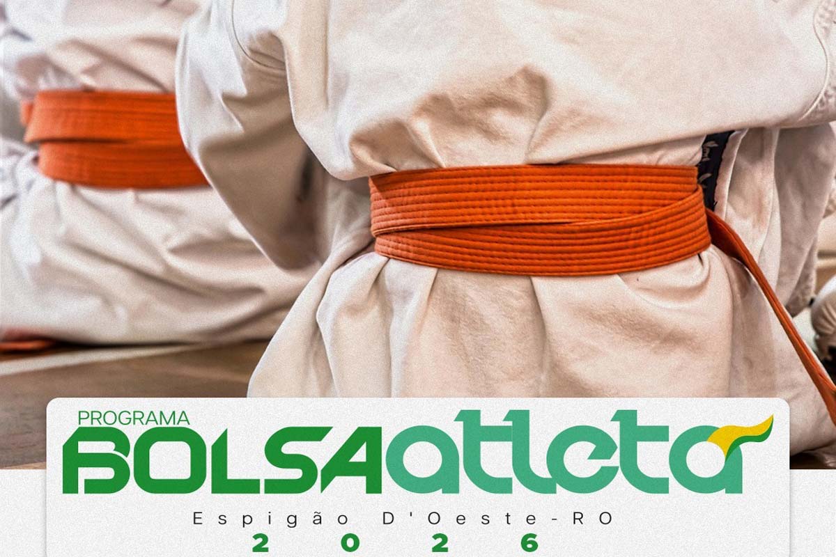 Prefeitura de Espigão publica Edital do Programa Bolsa Atleta para esporte de rendimento