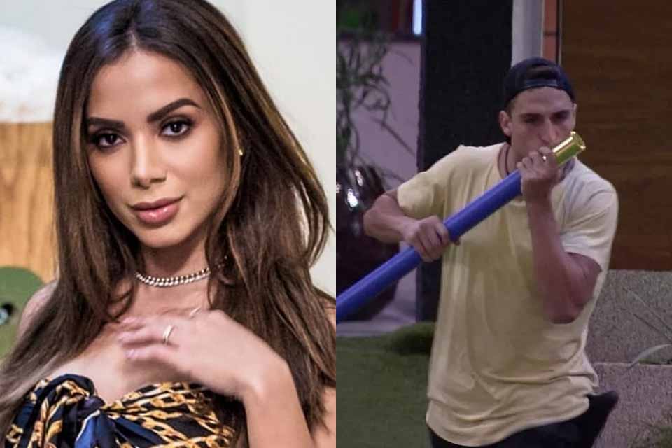 VÍDEO - Anitta vibra com vitória de Felipe Prior em prova do BBB