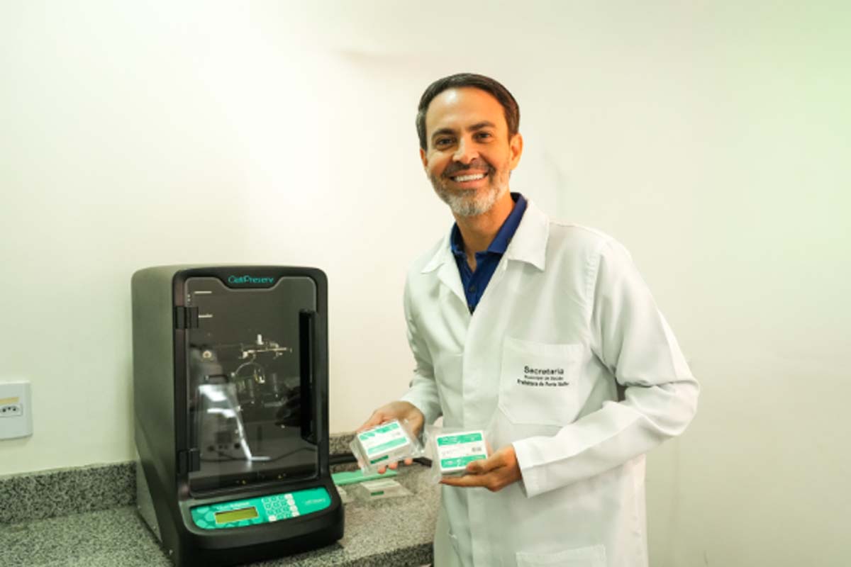 Prefeitura agiliza diagnóstico do HPV com exame gratuito; nova tecnologia está instalada no Laboratório Central Municipal 
