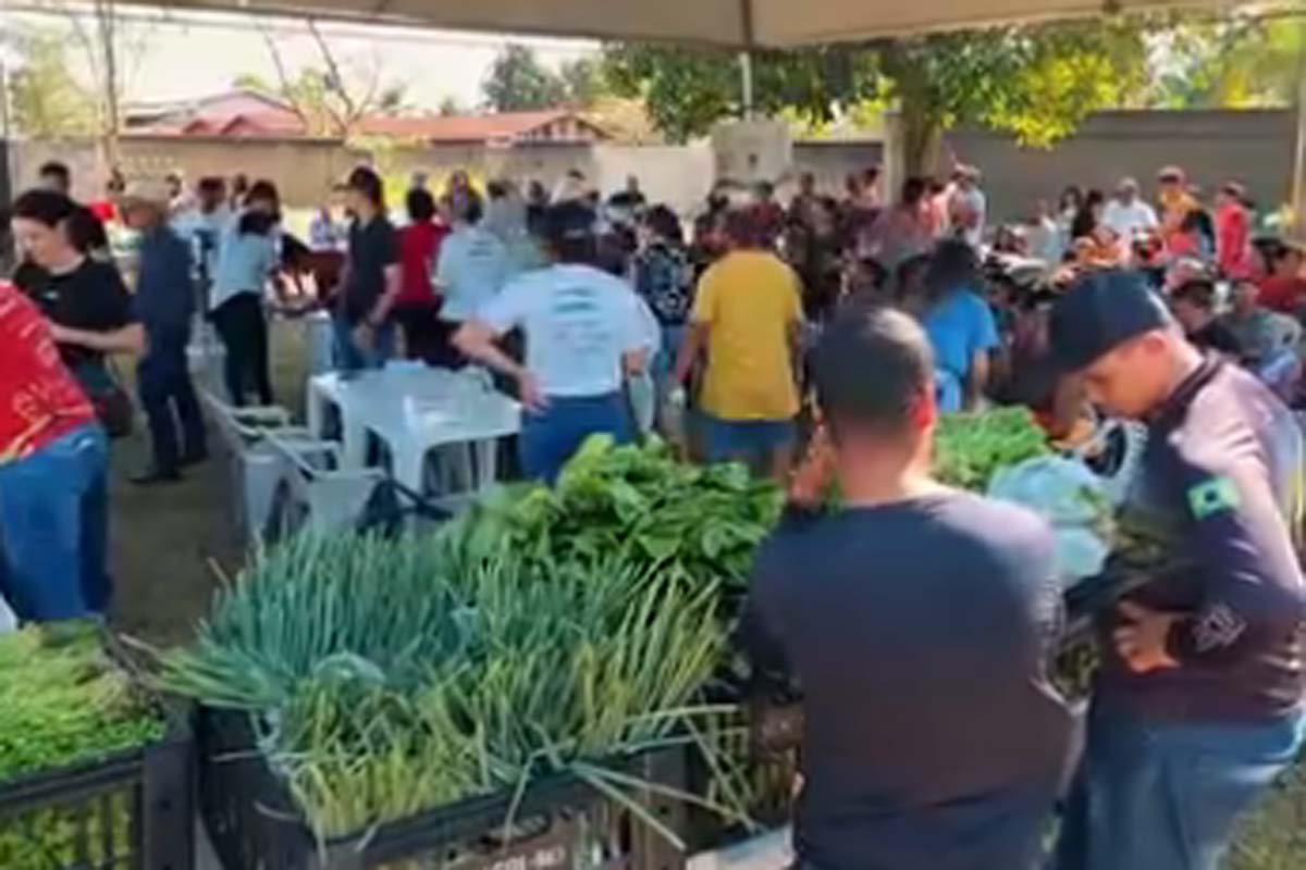 Cadastro Único Itinerante: 120 famílias estão são atendidas por meio do Banco de Alimentos