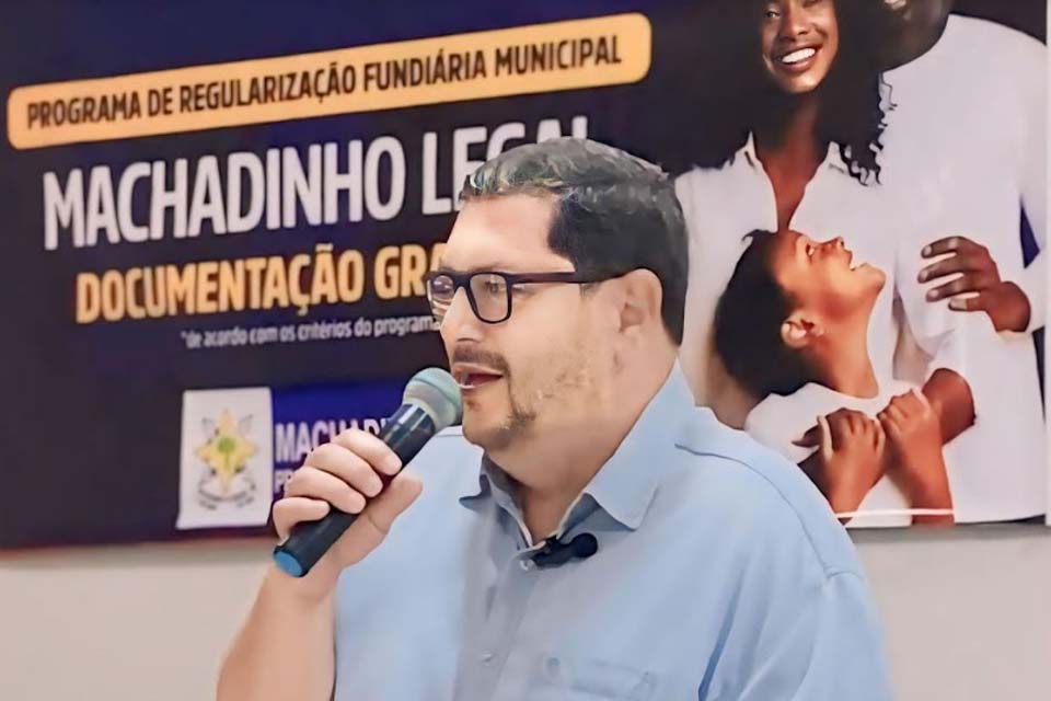 Machadinho Legal é a iniciativa que transforma o direito à moradia em Machadinho do Oeste