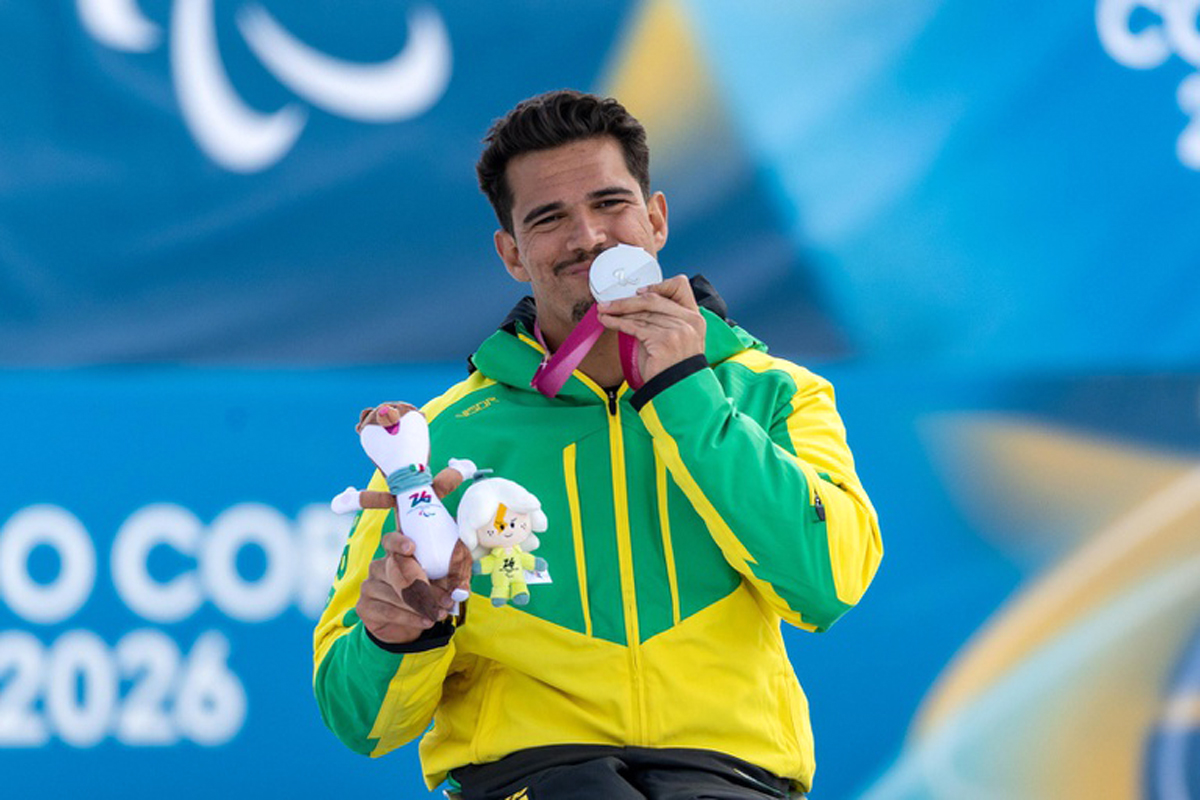 Atleta de Rondônia conquista a primeira medalha do Brasil na história dos Jogos Paralímpicos de Inverno
