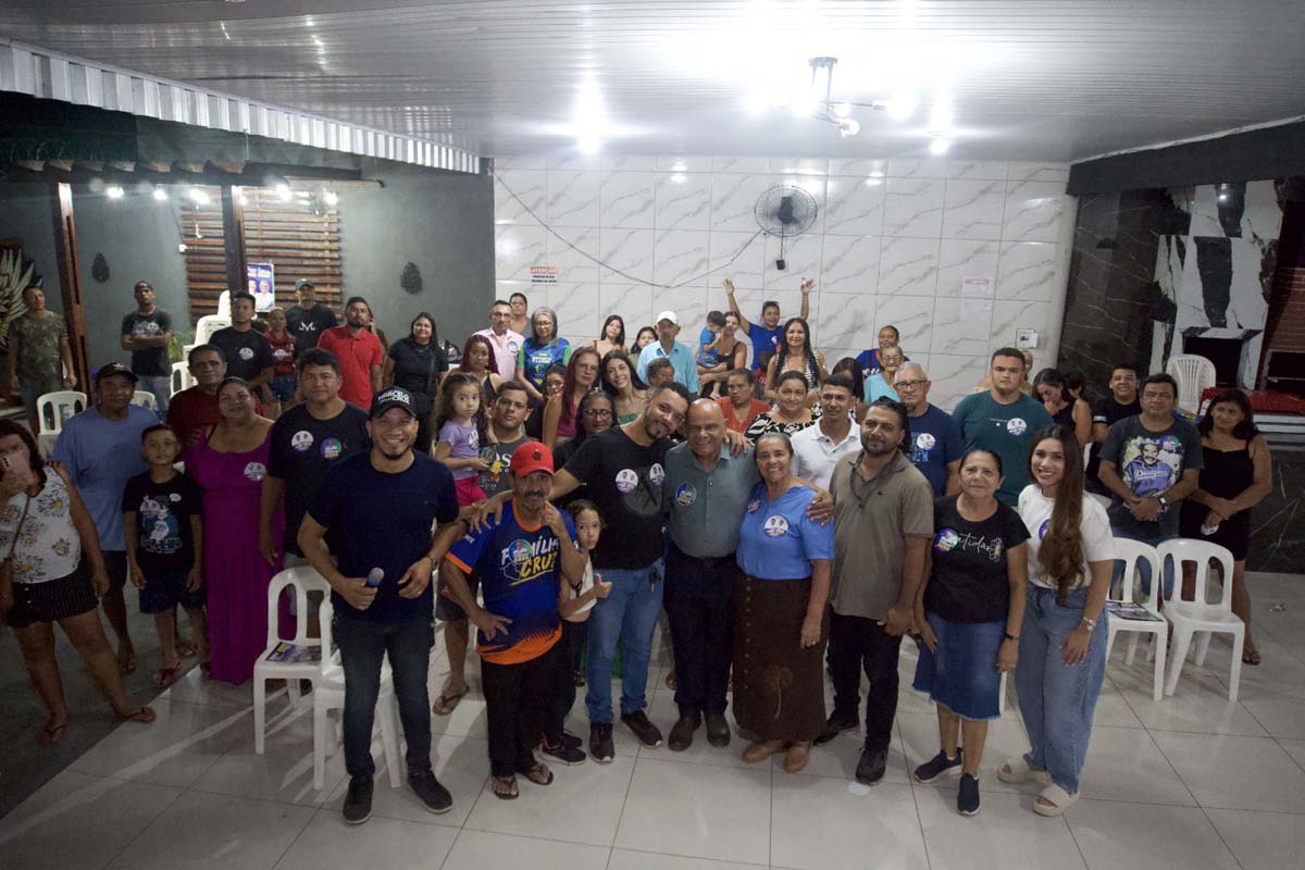 Pastor Evanildo participa de encontros com lideranças e moradores durante agenda em Porto Velho 