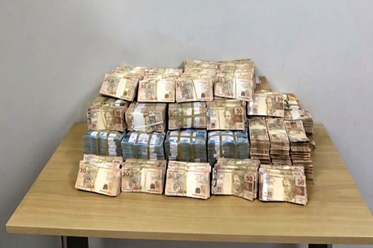 PF apreende R$ 2 milhões em investigação de lavagem de capitais em Porto Velho