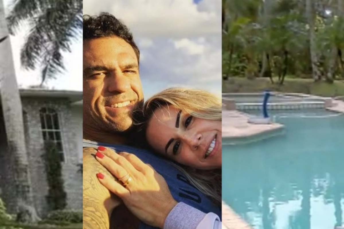 Mansão de Vitor Belfort nos EUA tem sete quartos, adega e piscina