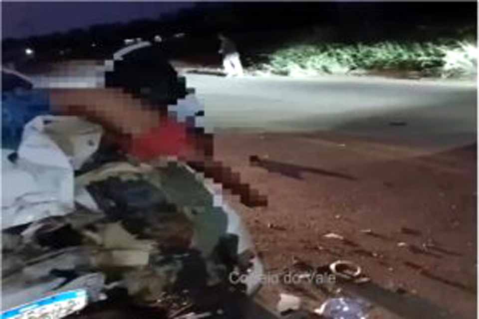 Motociclista morre após colisão com táxi na RO-460 em Buritis