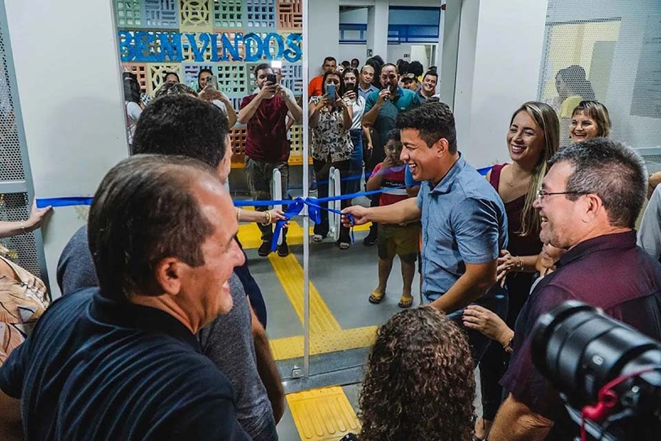 Prefeito Fúria inaugura CMEI Dercy Gomes Rodrigues em Cacoal e anuncia novo CMEI para o bairro São Marcos 