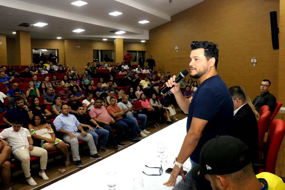 Presidente da ALE-RO deputado Marcelo Cruz anuncia retomada do Amadorzão na capital