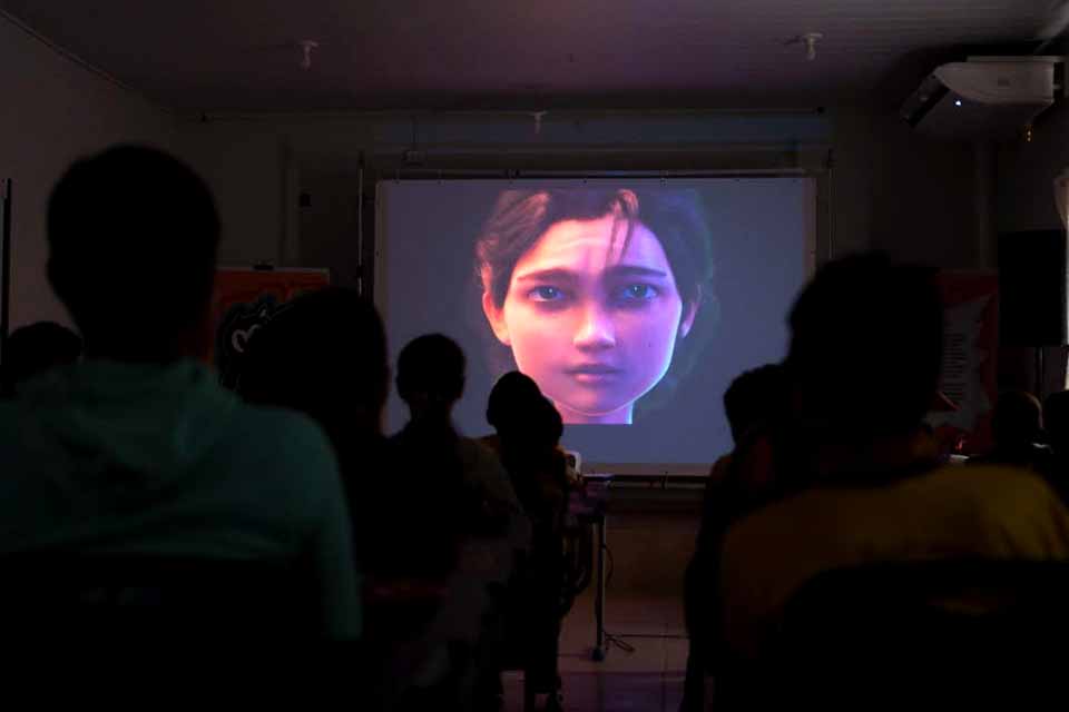 Cinema de animação encanta estudantes em Guajará-Mirim no primeiro dia do Festival Infantil de Cinema 
