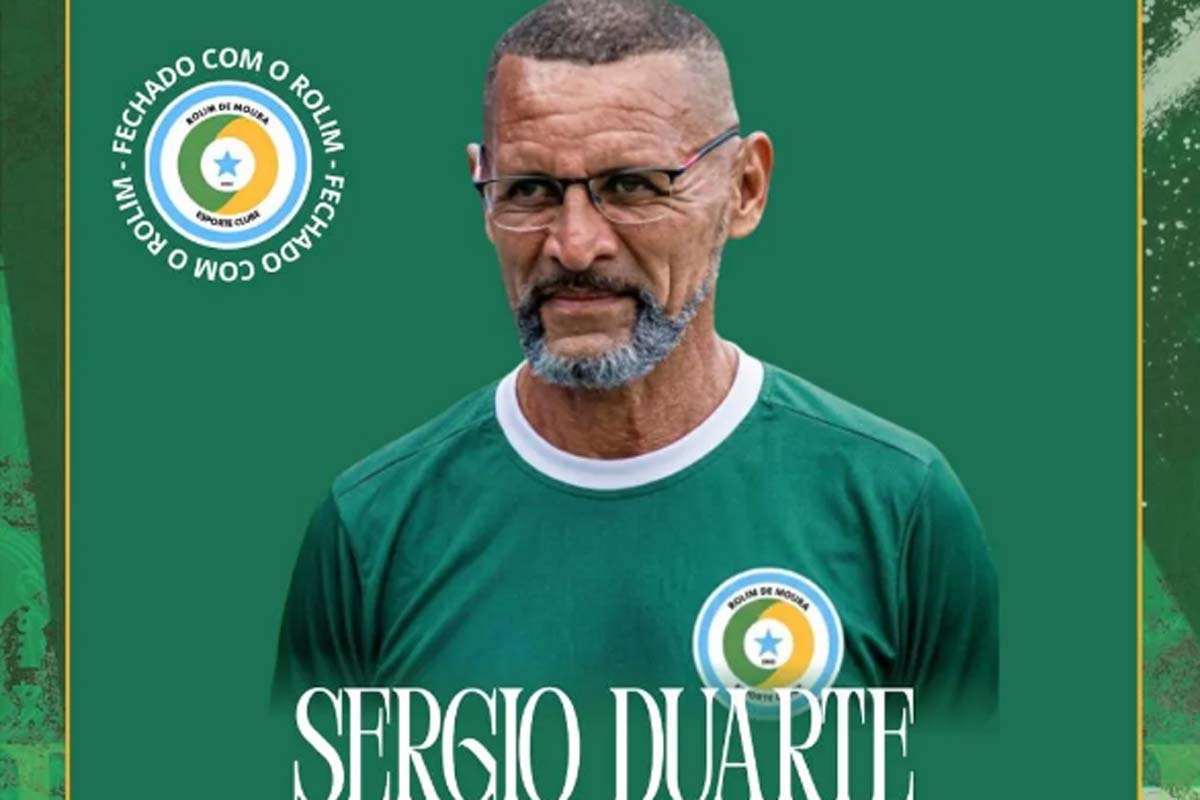 Rolim de Moura anuncia Sérgio Duarte como treinador do futebol feminino