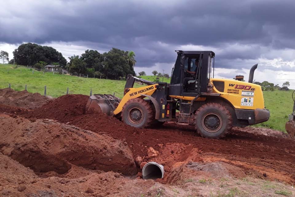 Semosp realiza diversos trabalhos na zona rural do município