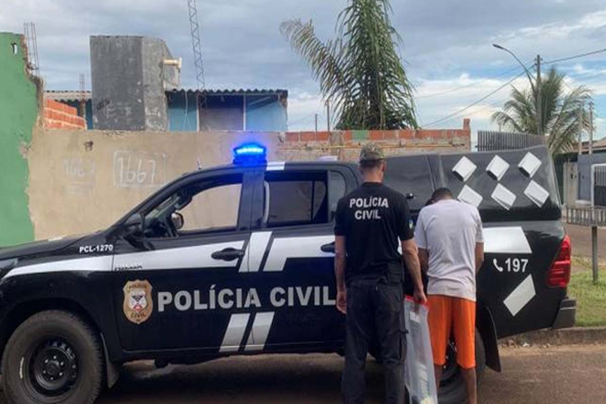 Polícia prendem suspeito de praticar crime brutal em Vilhena