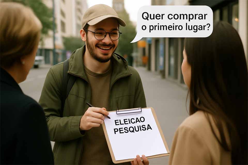 Lei fraca propicia clima de leilão em pesquisas eleitorais: “Quem quer comprar? Adquira já o primeiro lugar!”