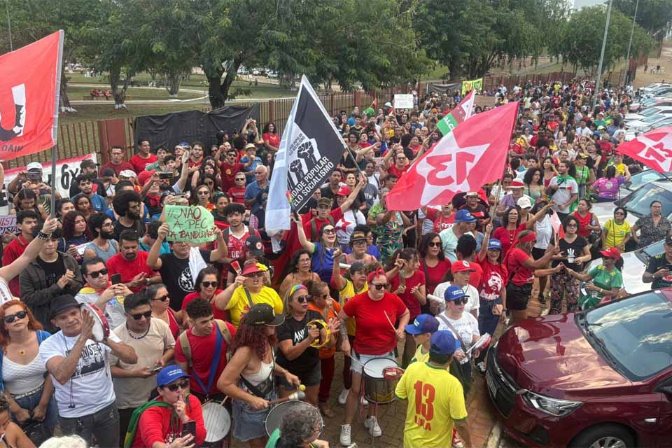 Esquerda sai do sarcófago em Rondônia contra a PEC da Blindagem, mas sem respaldo dos progressistas de perfumaria