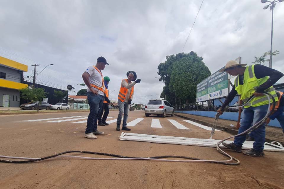 Lombadas eletrônicas estão sendo instaladas para deixar o trânsito mais seguro em Porto Velho